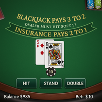 MyLuck - Jeu de Table Blackjack - Stratégie Classique du 21
